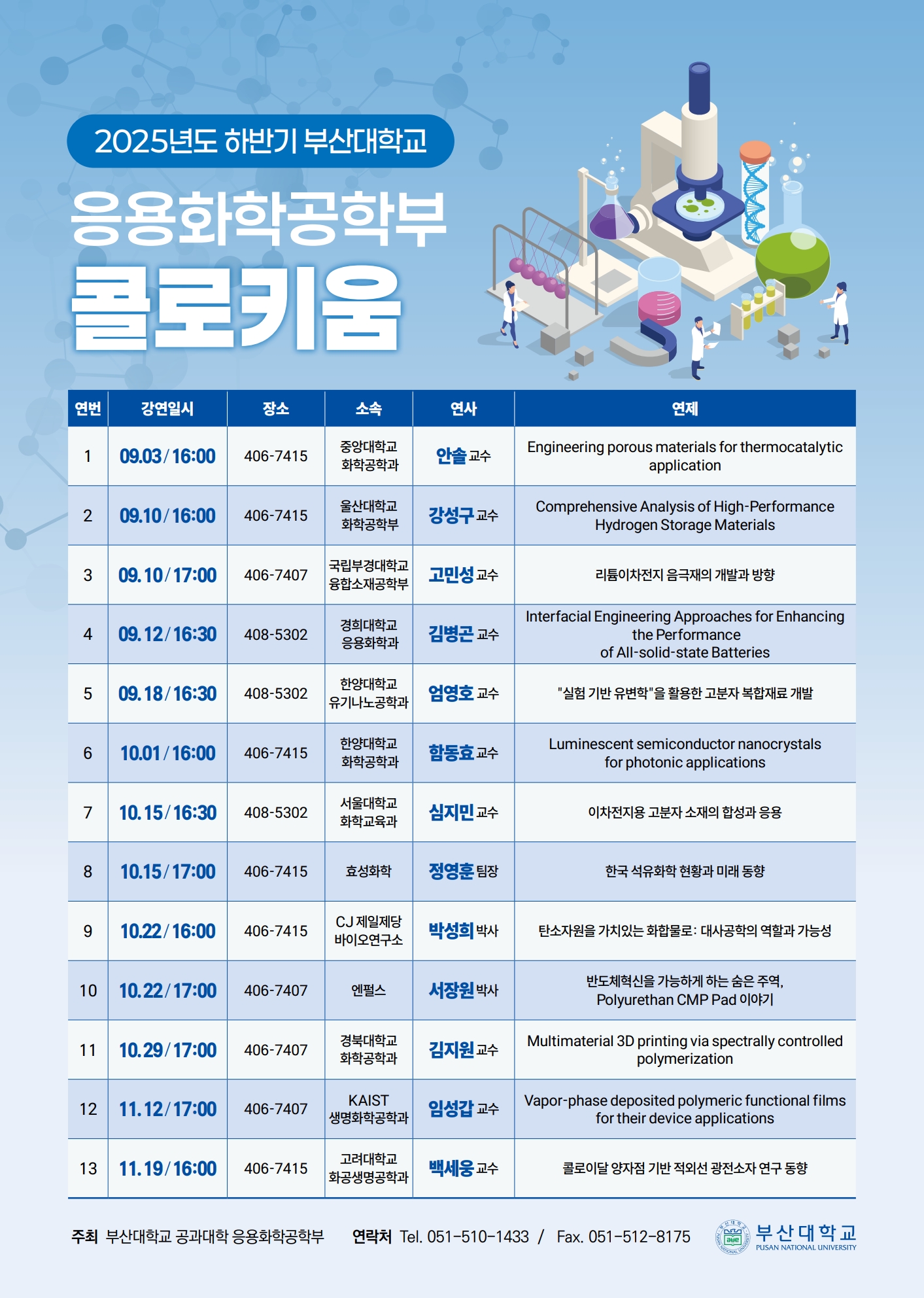 응용화공 콜로키움
